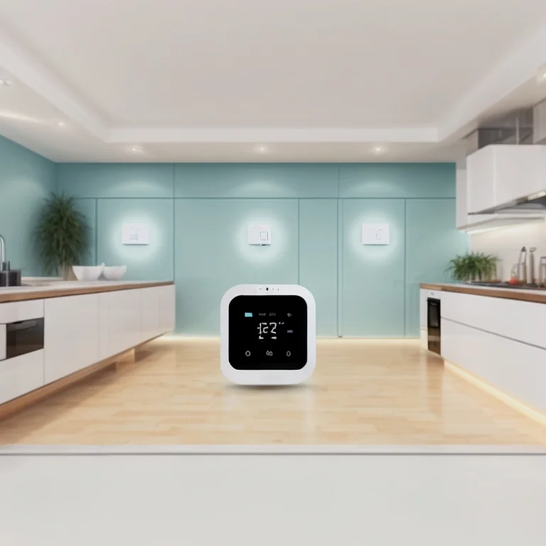 Roboterstaubsauger reinigt Wohnraum